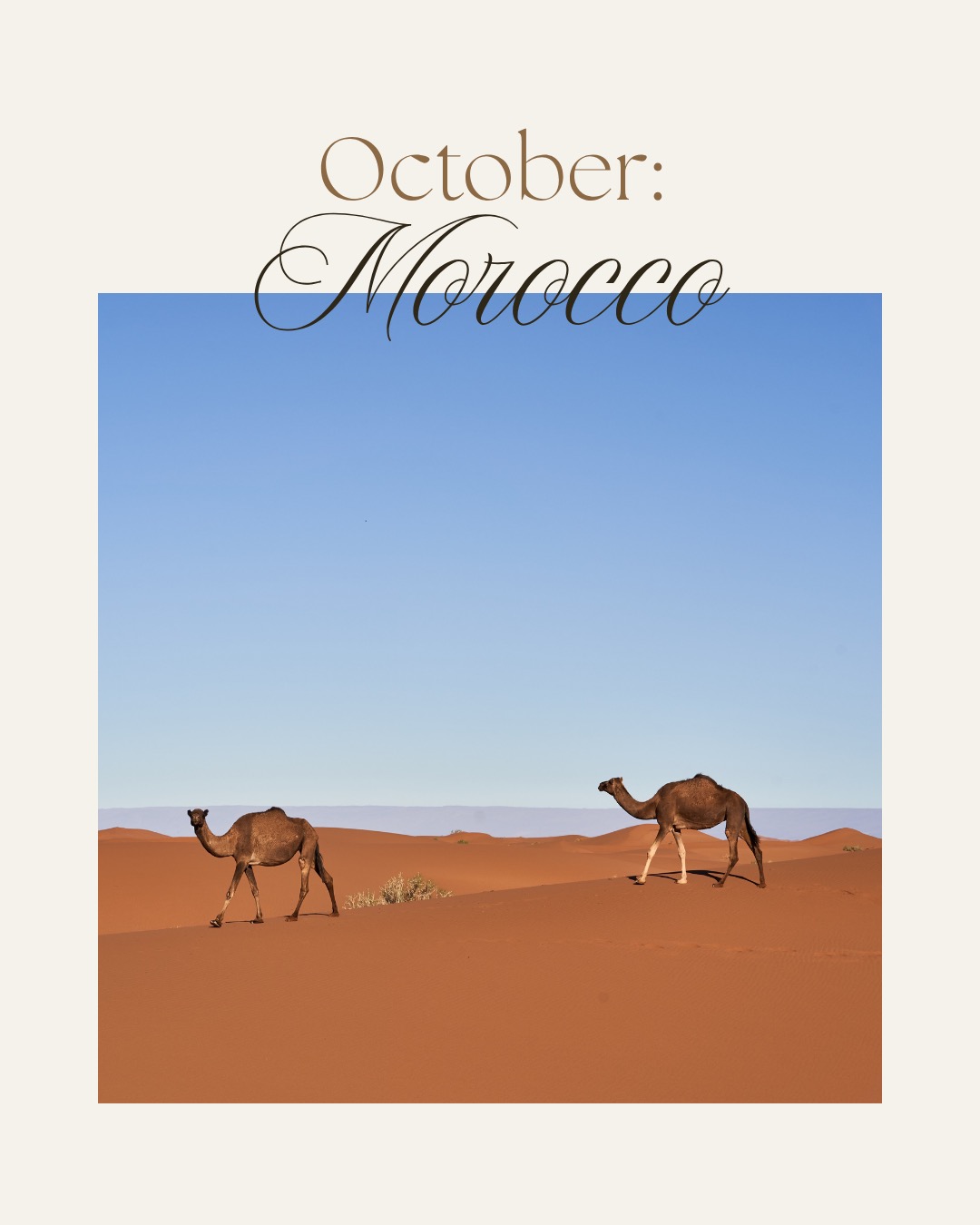 October 2027 — Morocco