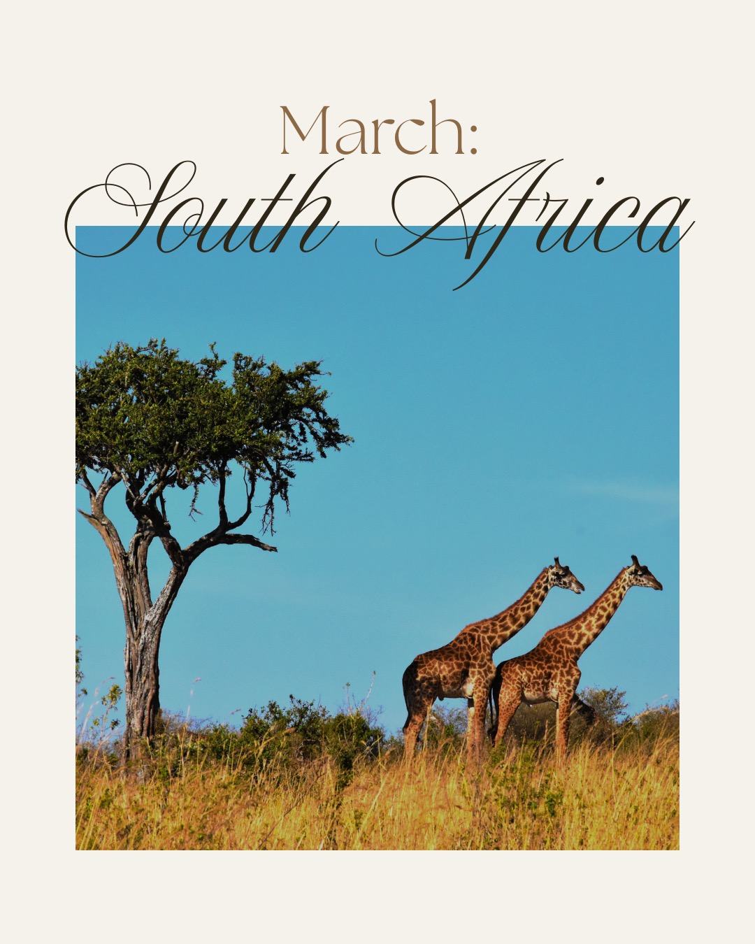 March 2027 — South Africa